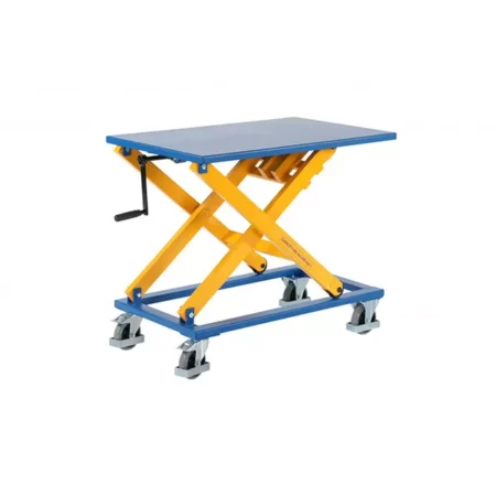Manueller Kurbelhubtisch – Max. Hubhöhe 1050 mm – Max. Tragfähigkeit 300 kg