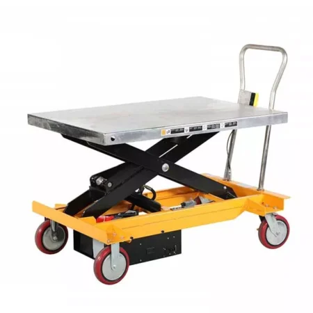 Halbelektrischer Hubtisch 1T – Europalette – Max. Hubhöhe 1220 mm