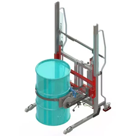 Fasswendestapler für Metallfässer – Max. Hubhöhe 1700 mm – Max. Tragfähigkeit 120 kg